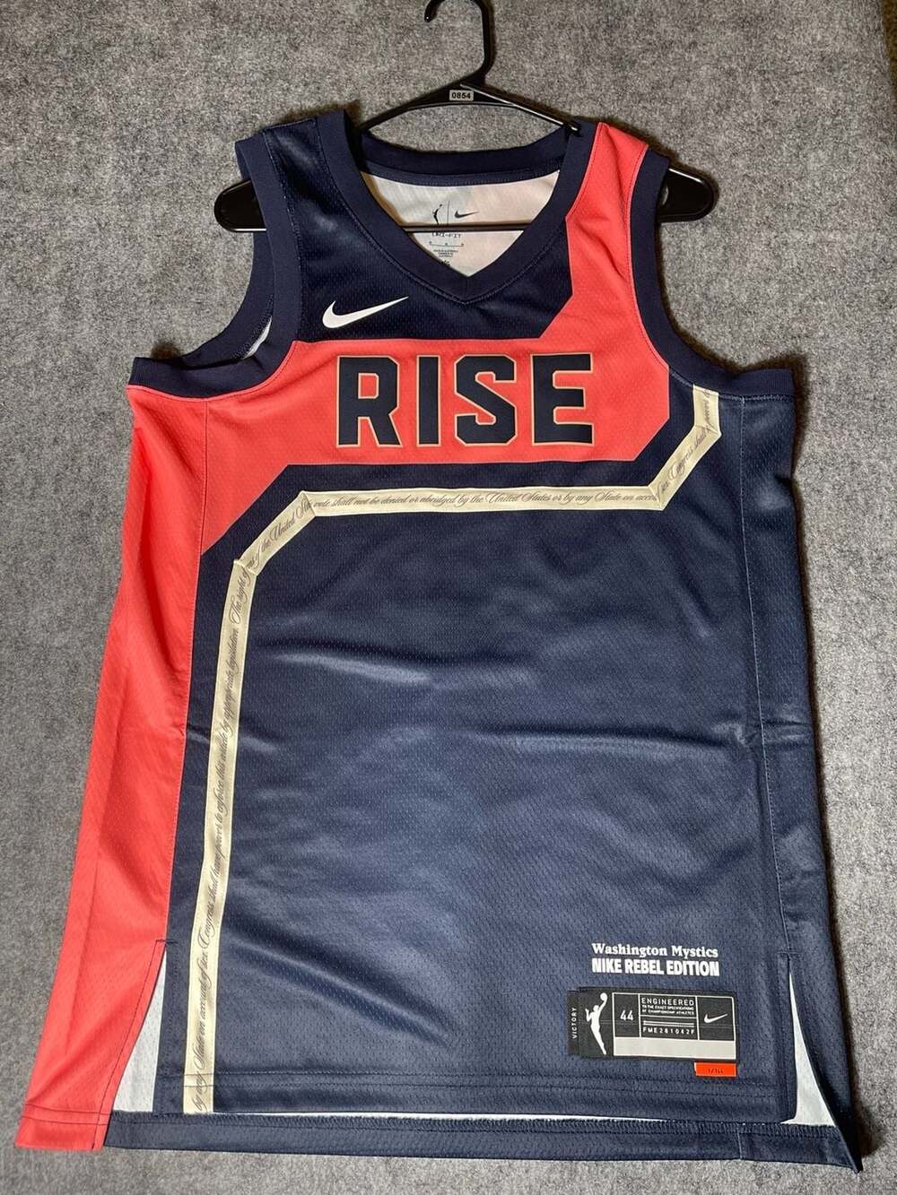 Nike Washington Mystics Rebel Edition Victory Jersey